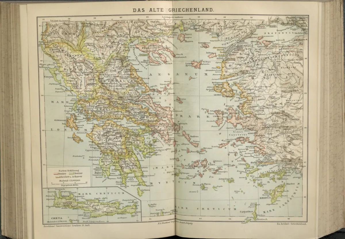 Tafel: Das alte Griechenland