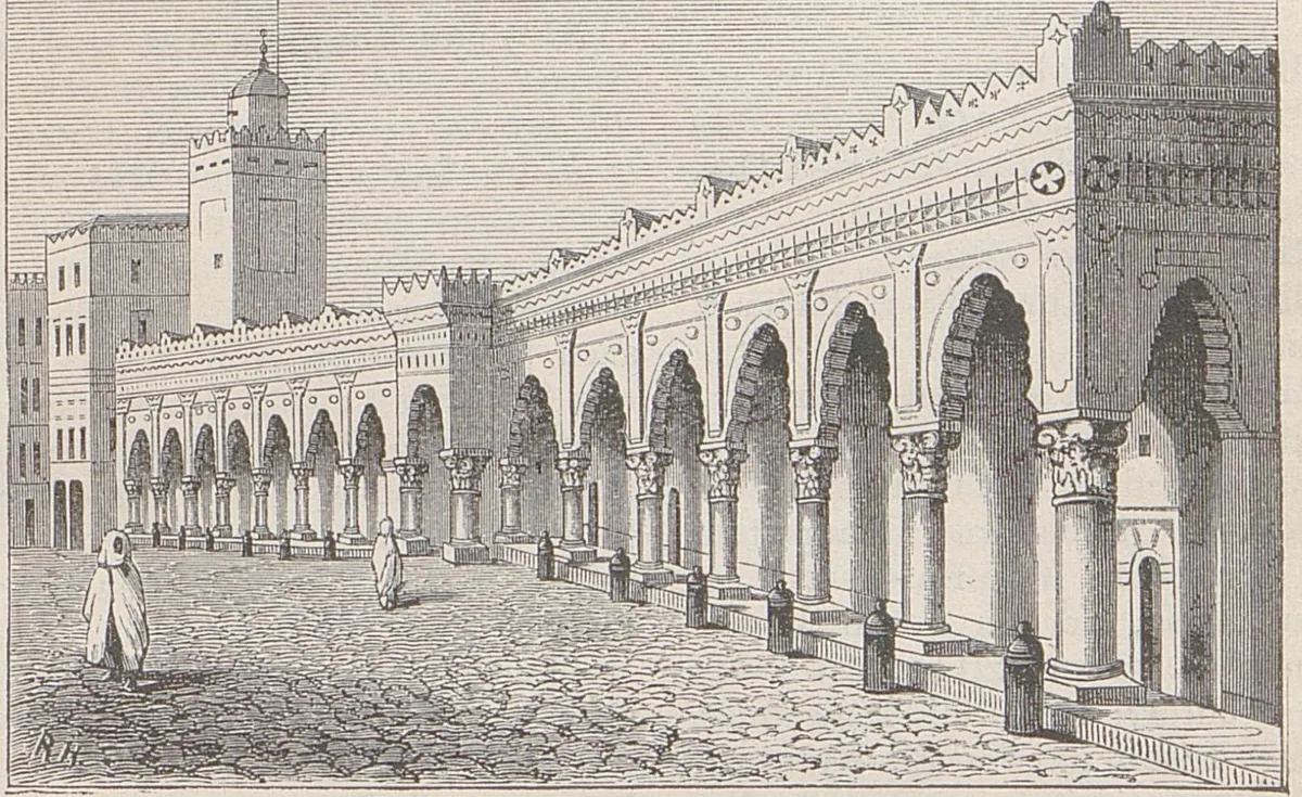 Algier: Die „grosse Moschee“ (Dschama Kebir) in Algier.