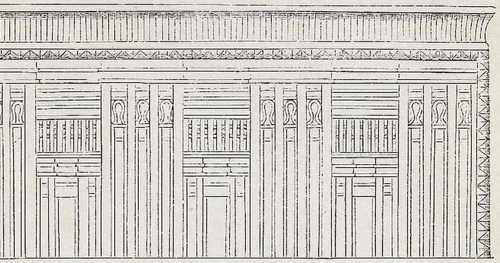 Fig. 76. Sarkophag des Königs Ramenka (Menkera).