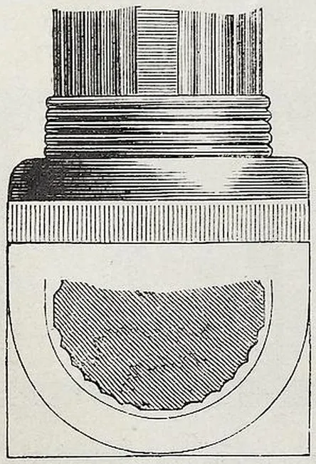 Fig. 81. Säulenfuß aus Karnak.