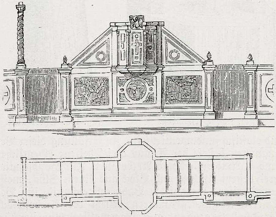 Fig. 152. Altchristlicher Ambo.