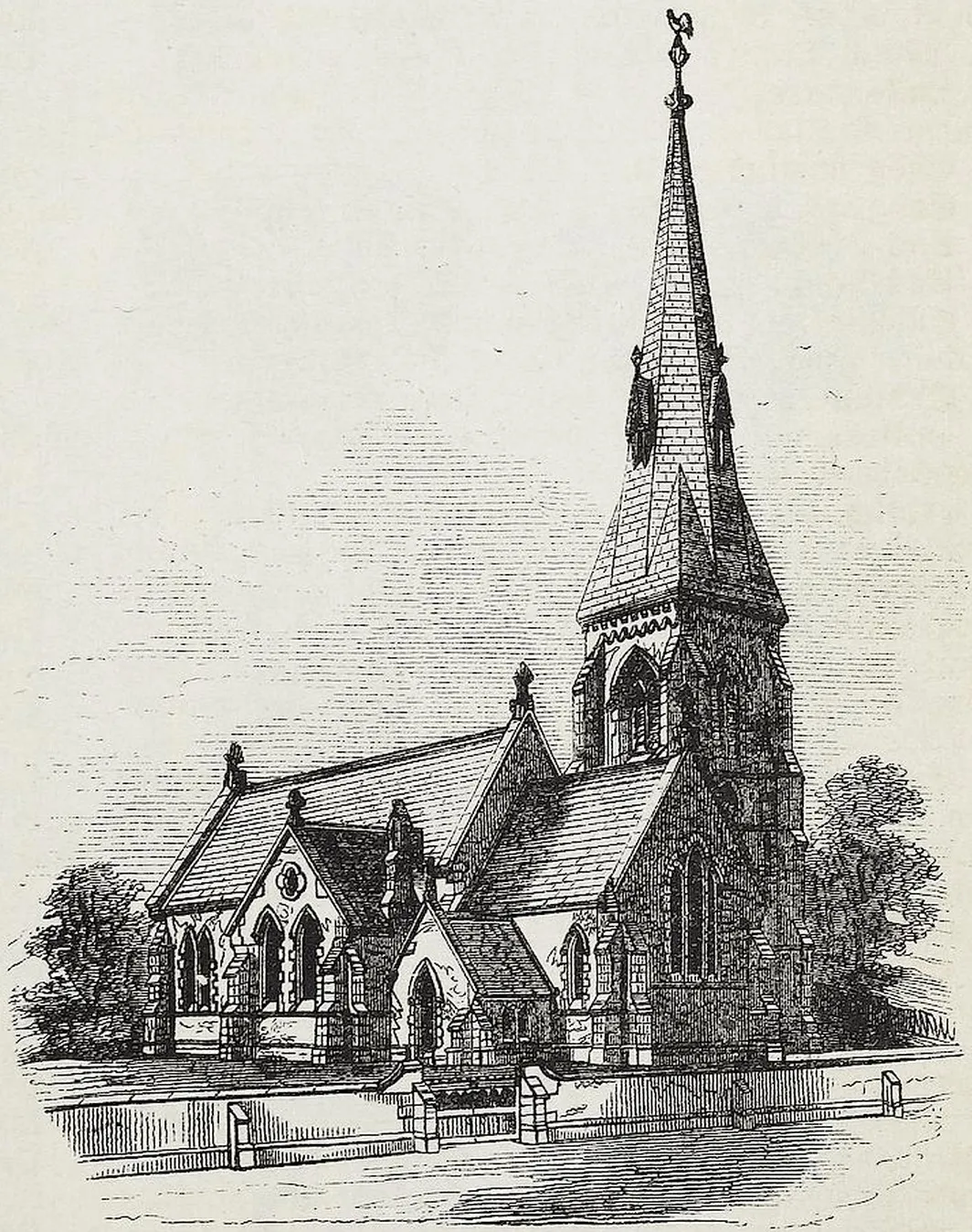 Fig. 1588. Frühenglisch-gothische Kirche.