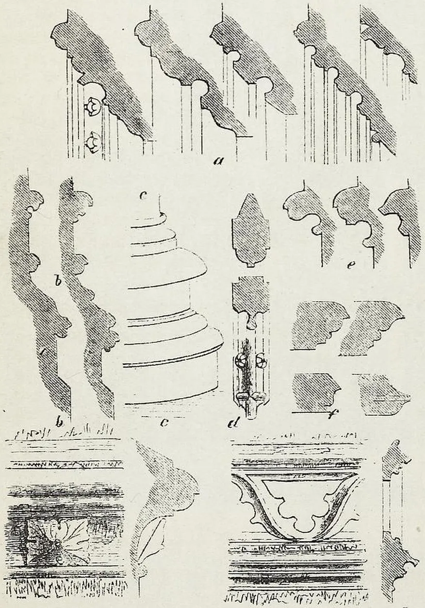 Fig. 1601. Formen des decorated style.