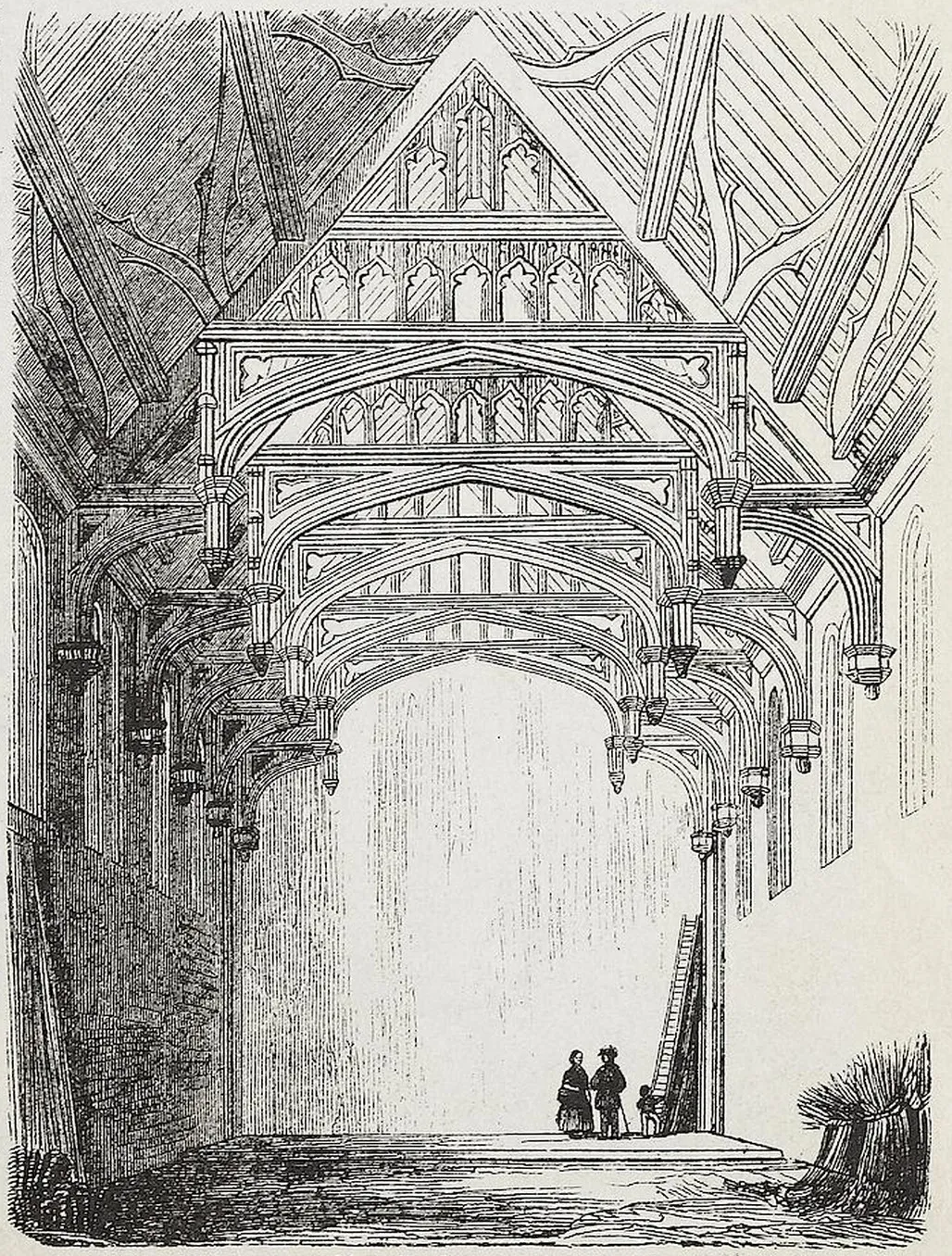 Fig. 1620. Aus Eltham (perpendicular style).