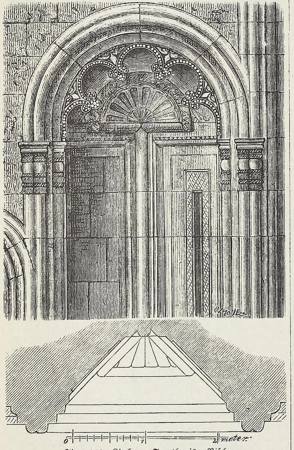 Fig. 1846. Kirche zu Samthavis. Nische.