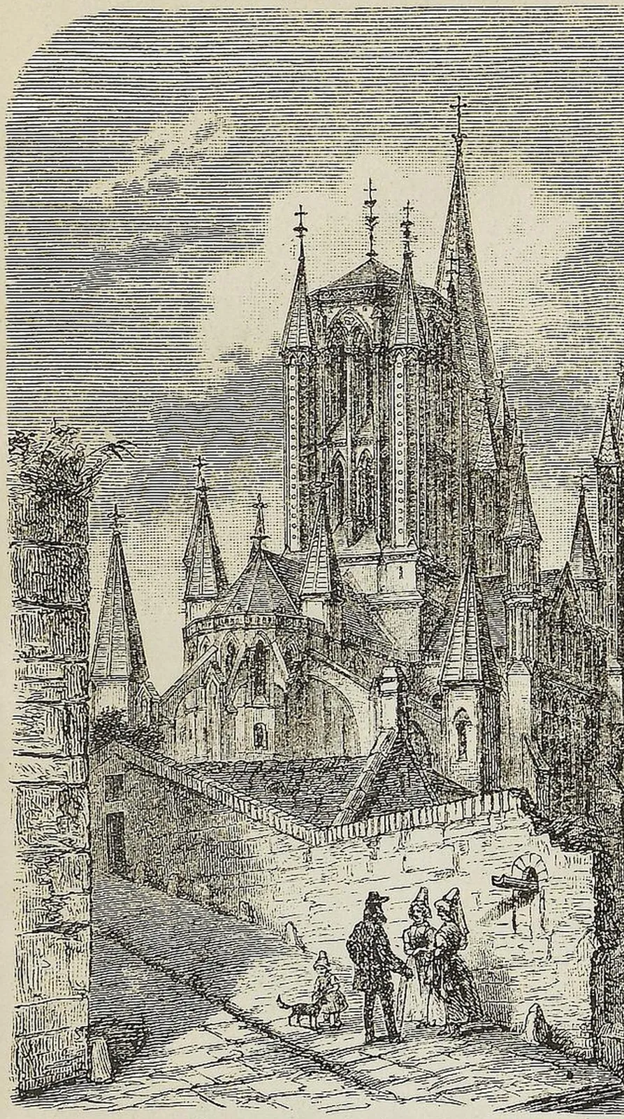 Fig. 2697. Kathedrale von Coutances. Choransi