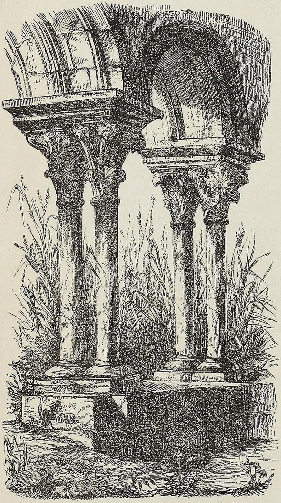 Fig. 2700. Kreuzgang zu Fontifroide in der