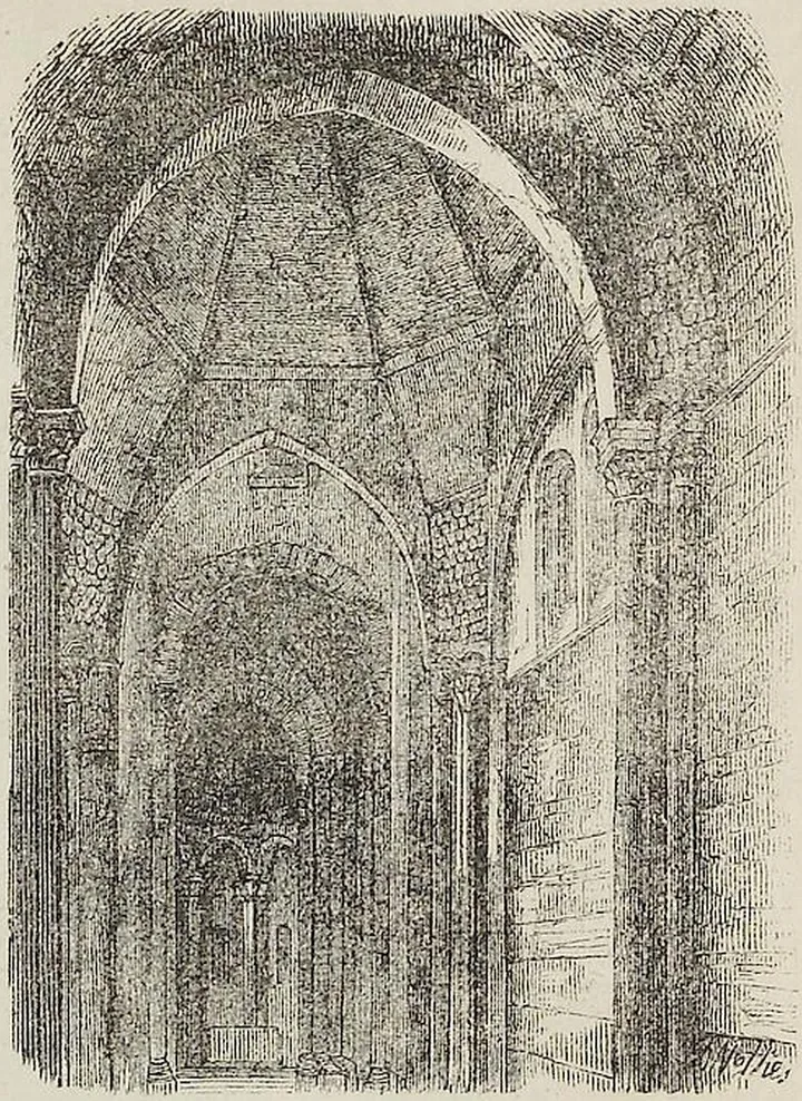 Fig. 2985. Kirche zu Loches (Anjou, 962).